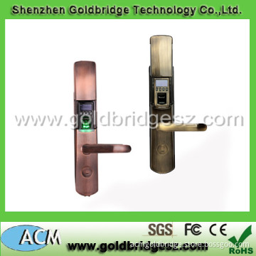 Anti-Theft Fingerprint Lock with Top & Bottom Bolt